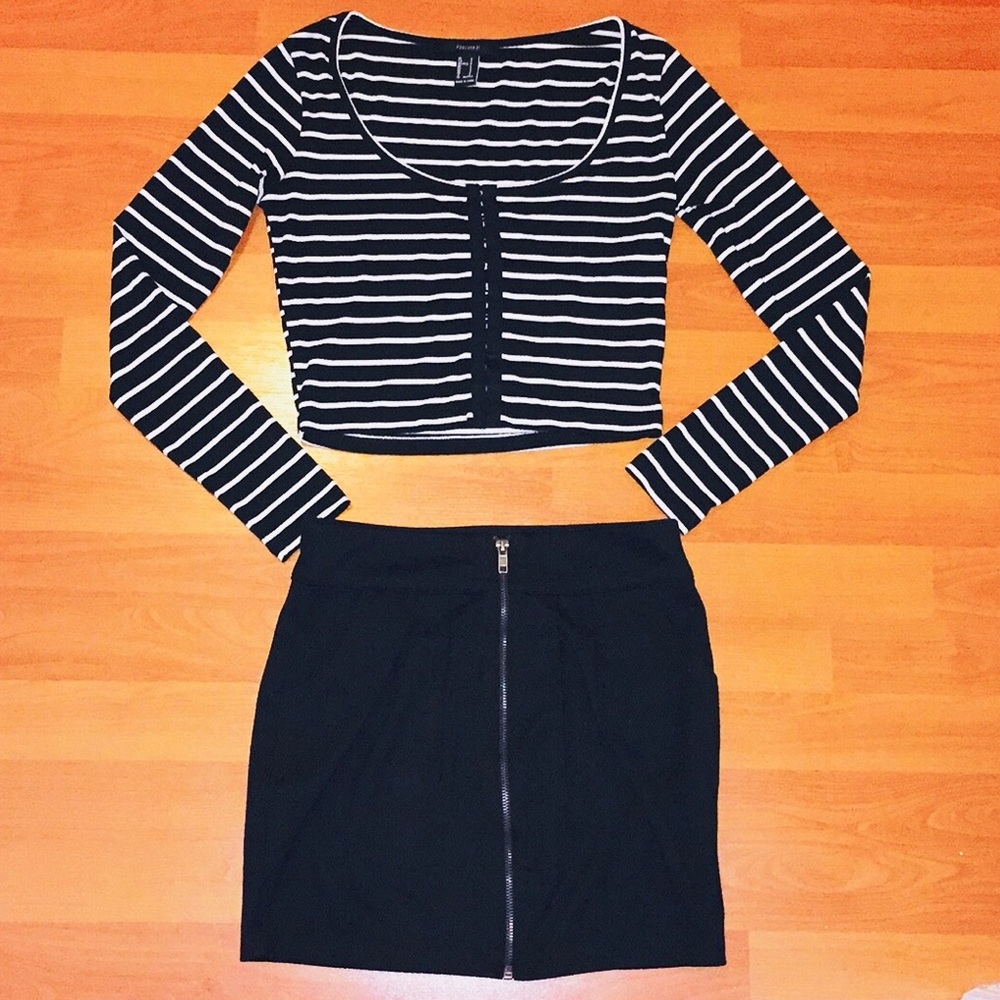 Black and White Outfit